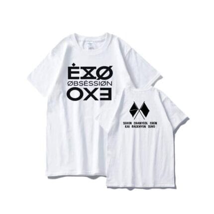 Kpop-Boys-T-Shirt-Men-Women-Concert-Letters-Tee-Casual