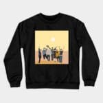 KPOP Boys Sweatshirt – Unisex Casual Concert Pullover for Men & Women with Letter Print