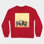 KPOP Boys Sweatshirt – Unisex Casual Concert Pullover for Men & Women with Letter Print