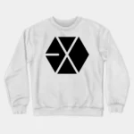 KPOP Boys Sweatshirt – Unisex Casual Concert Pullover for Men & Women with Letter Print