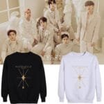 KPOP Boys Sweatshirt – Unisex Casual Concert Pullover for Men & Women with Letter Print
