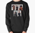 KPOP Boys Sweatshirt – Unisex Casual Concert Pullover for Men & Women with Letter Print