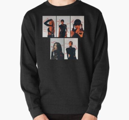 KPOP Boys Sweatshirt – Unisex Casual Concert Pullover for Men & Women with Letter Print