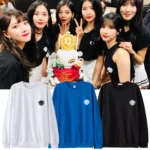 KPOP Boys Sweatshirt – Unisex Casual Concert Pullover for Men & Women with Letter Print