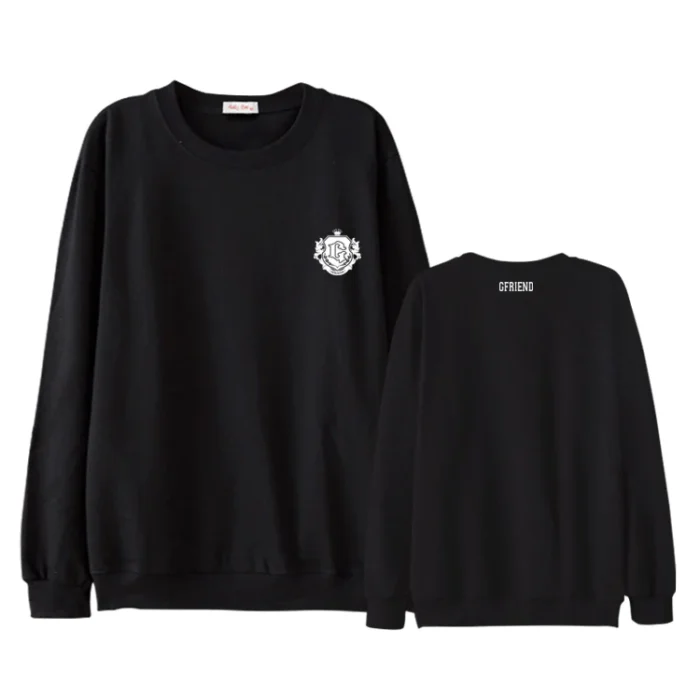 KPOP Boys Sweatshirt – Unisex Casual Concert Pullover for Men & Women with Letter Print