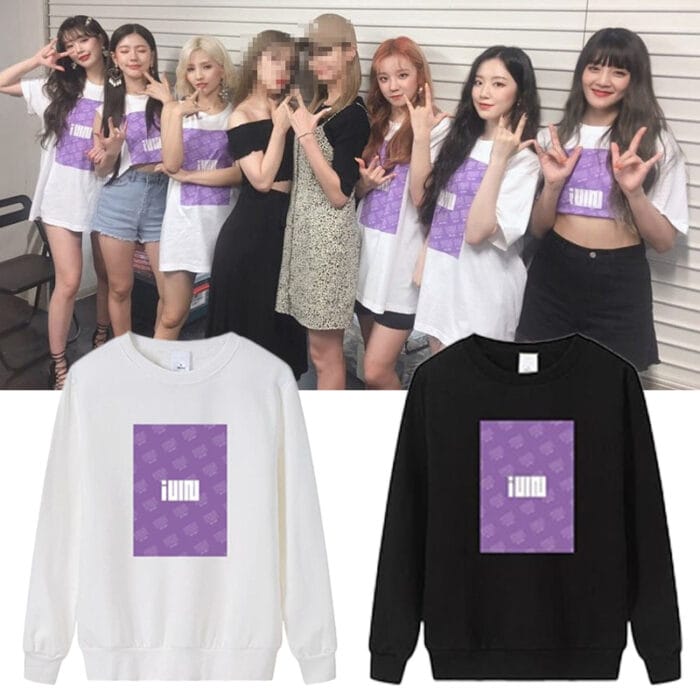KPOP Boys Sweatshirt – Unisex Casual Concert Pullover for Men & Women with Letter Print