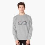 KPOP Boys Sweatshirt – Unisex Casual Concert Pullover for Men & Women with Letter Print