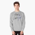 KPOP Boys Sweatshirt – Unisex Casual Concert Pullover for Men & Women with Letter Print