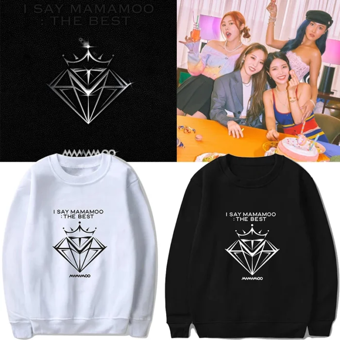 KPOP Boys Sweatshirt – Unisex Casual Concert Pullover for Men & Women with Letter Print
