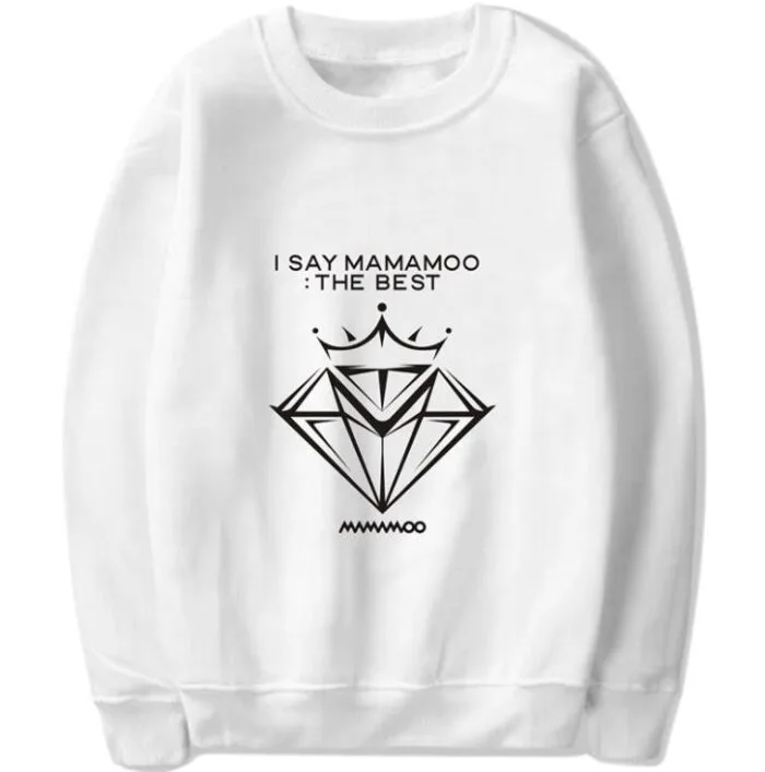 KPOP Boys Sweatshirt – Unisex Casual Concert Pullover for Men & Women with Letter Print