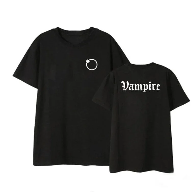 Kpop-Boys-T-Shirt-Men-Women-Concert-Letters-Tee-Casual