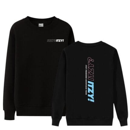 KPOP Boys Sweatshirt – Unisex Casual Concert Pullover for Men & Women with Letter Print