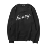 KPOP Boys Sweatshirt – Unisex Casual Concert Pullover for Men & Women with Letter Print