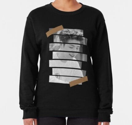 KPOP Boys Sweatshirt – Unisex Casual Concert Pullover for Men & Women with Letter Print