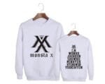 KPOP Boys Sweatshirt – Unisex Casual Concert Pullover for Men & Women with Letter Print
