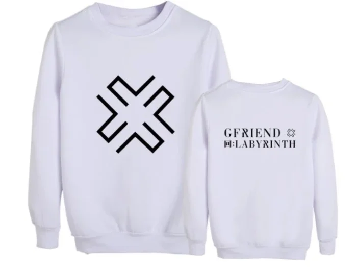 KPOP Boys Sweatshirt – Unisex Casual Concert Pullover for Men & Women with Letter Print