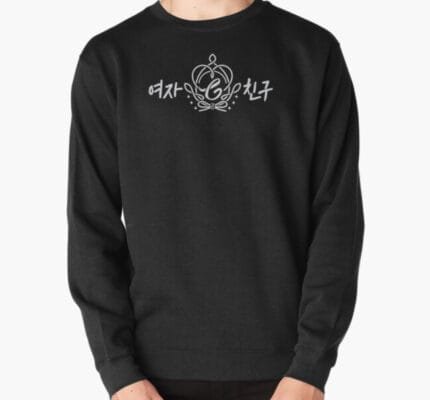 KPOP Boys Sweatshirt – Unisex Casual Concert Pullover for Men & Women with Letter Print
