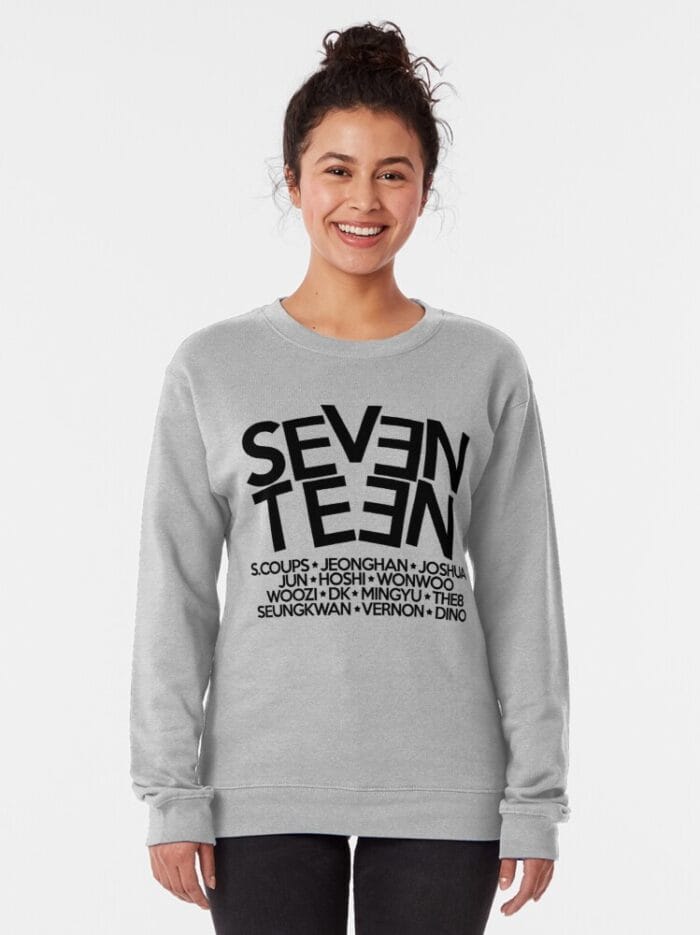 KPOP Boys Sweatshirt – Unisex Casual Concert Pullover for Men & Women with Letter Print