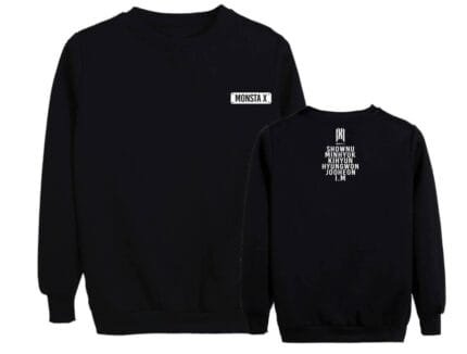 KPOP Boys Sweatshirt – Unisex Casual Concert Pullover for Men & Women with Letter Print