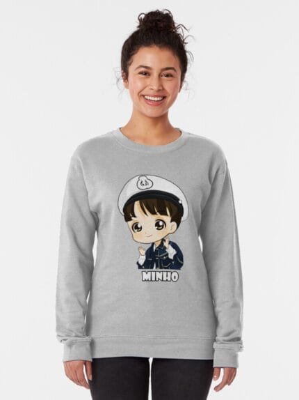 KPOP Boys Sweatshirt – Unisex Casual Concert Pullover for Men & Women with Letter Print