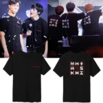 Kpop-Boys-T-Shirt-Men-Women-Concert-Letters-Tee-Casual