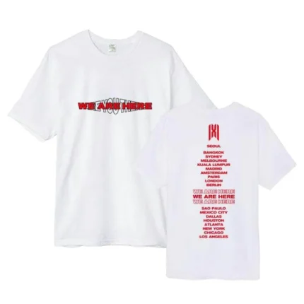 Kpop-Boys-T-Shirt-Men-Women-Concert-Letters-Tee-Casual