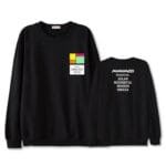 KPOP Boys Sweatshirt – Unisex Casual Concert Pullover for Men & Women with Letter Print