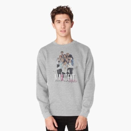 KPOP Boys Sweatshirt – Unisex Casual Concert Pullover for Men & Women with Letter Print