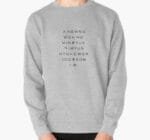 KPOP Boys Sweatshirt – Unisex Casual Concert Pullover for Men & Women with Letter Print