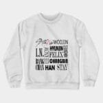 KPOP Boys Sweatshirt – Unisex Casual Concert Pullover for Men & Women with Letter Print