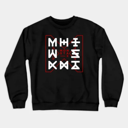KPOP Boys Sweatshirt – Unisex Casual Concert Pullover for Men & Women with Letter Print