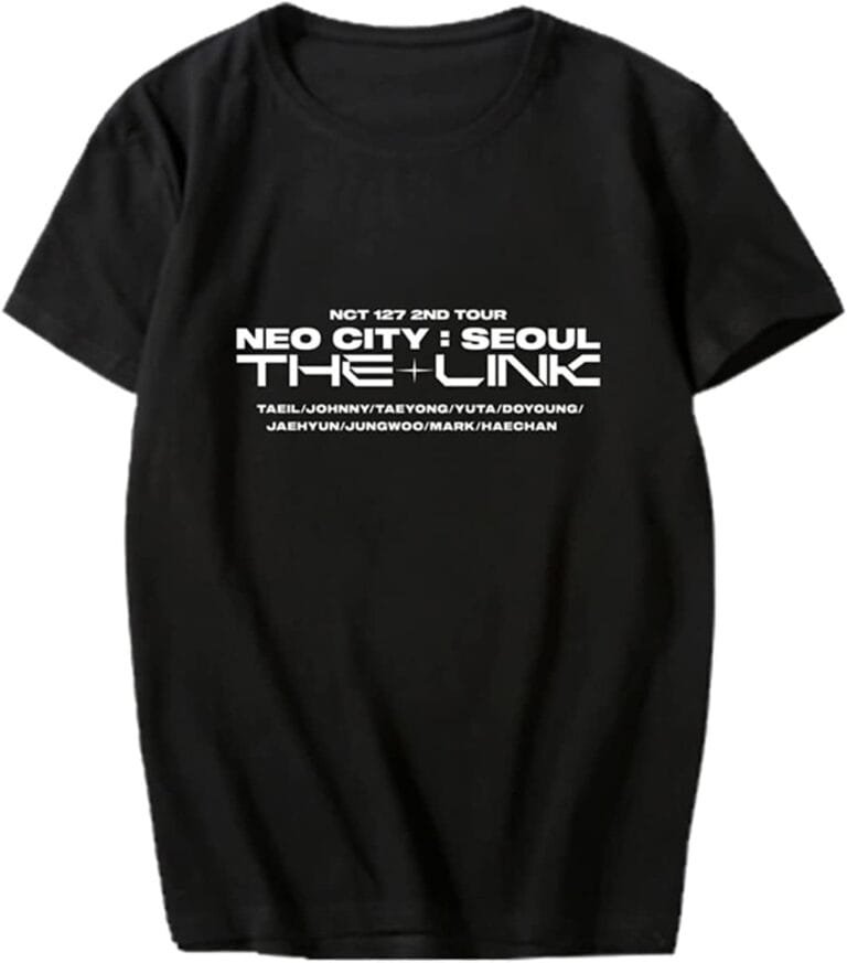 Kpop-Boys-T-Shirt-Men-Women-Concert-Letters-Tee-Casual