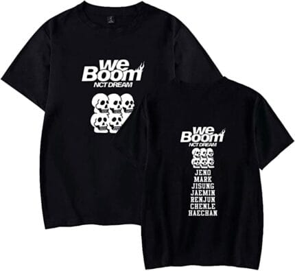 Kpop-Boys-T-Shirt-Men-Women-Concert-Letters-Tee-Casual
