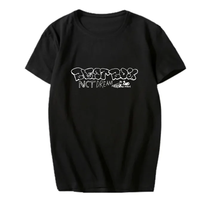 Kpop-Boys-T-Shirt-Men-Women-Concert-Letters-Tee-Casual