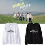 KPOP Boys Sweatshirt – Unisex Casual Concert Pullover for Men & Women with Letter Print