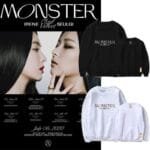 KPOP Boys Sweatshirt – Unisex Casual Concert Pullover for Men & Women with Letter Print