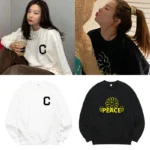 KPOP Boys Sweatshirt – Unisex Casual Concert Pullover for Men & Women with Letter Print