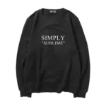KPOP Boys Sweatshirt – Unisex Casual Concert Pullover for Men & Women with Letter Print