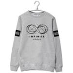 KPOP Boys Sweatshirt – Unisex Casual Concert Pullover for Men & Women with Letter Print
