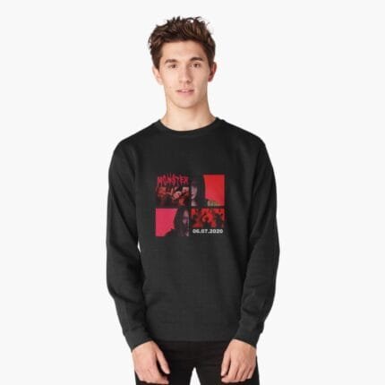 KPOP Boys Sweatshirt – Unisex Casual Concert Pullover for Men & Women with Letter Print