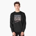 KPOP Boys Sweatshirt – Unisex Casual Concert Pullover for Men & Women with Letter Print