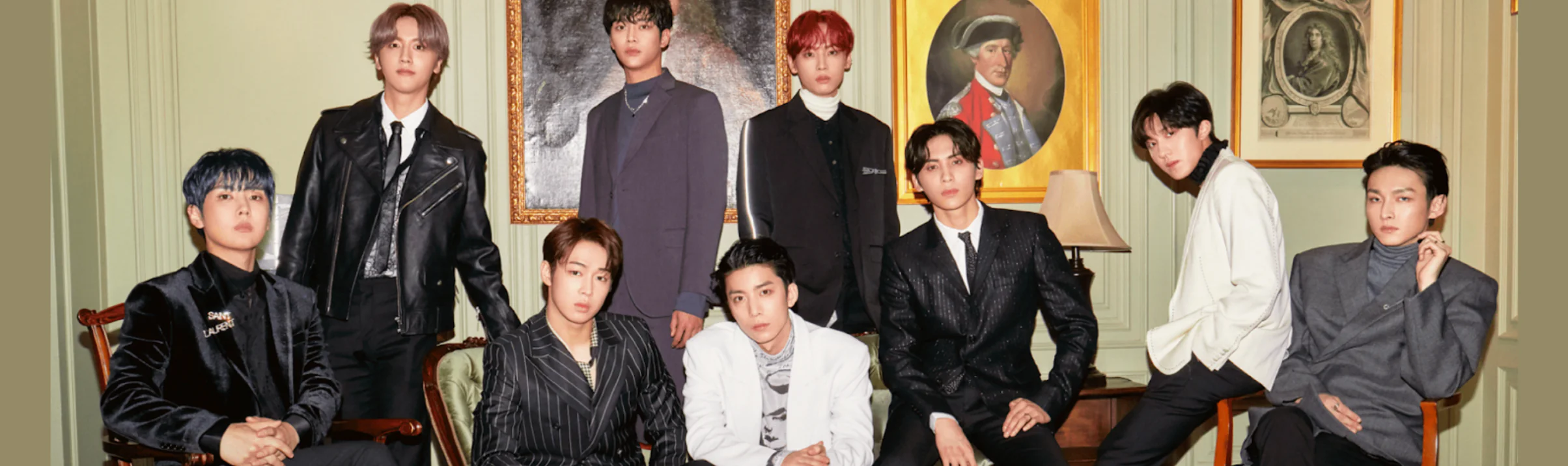 SF9 Official Apparel UAE | Kpop Merch Official SF9 T-shirt featuring all members - Limited UAE Edition
