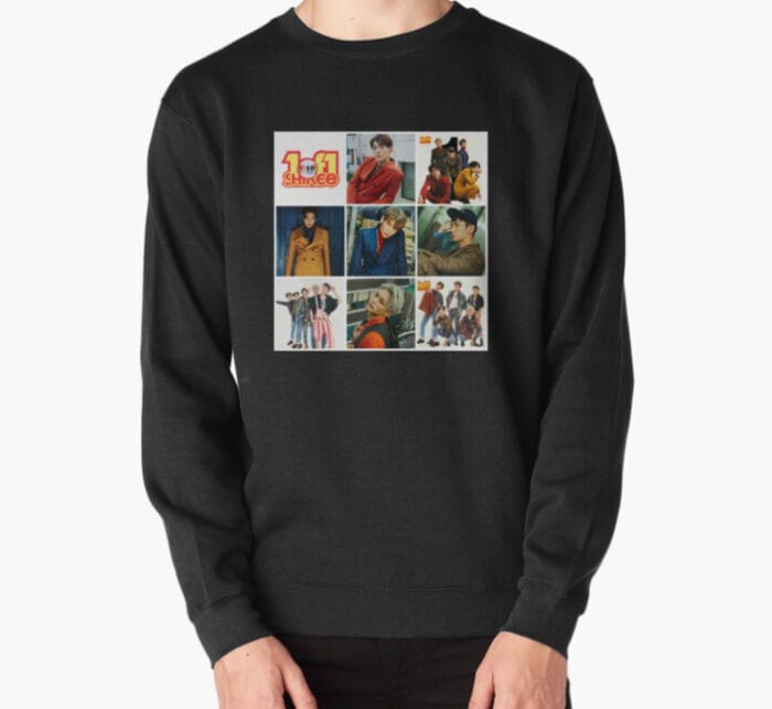 KPOP Boys Sweatshirt – Unisex Casual Concert Pullover for Men & Women with Letter Print