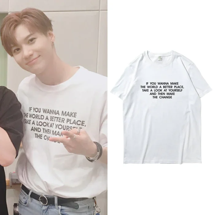 Kpop-Boys-T-Shirt-Men-Women-Concert-Letters-Tee-Casual