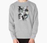 KPOP Boys Sweatshirt – Unisex Casual Concert Pullover for Men & Women with Letter Print