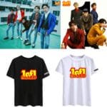 Kpop-Boys-T-Shirt-Men-Women-Concert-Letters-Tee-Casual