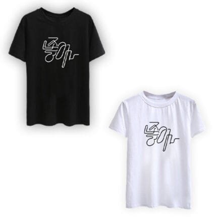 Kpop-Boys-T-Shirt-Men-Women-Concert-Letters-Tee-Casual