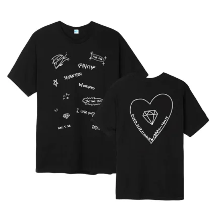 Kpop-Boys-T-Shirt-Men-Women-Concert-Letters-Tee-Casual