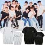 Kpop-Boys-T-Shirt-Men-Women-Concert-Letters-Tee-Casual