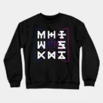 KPOP Boys Sweatshirt – Unisex Casual Concert Pullover for Men & Women with Letter Print